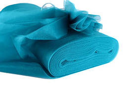 Тканина Фатин середньої жорсткості(Турция)Блакитна бірюза