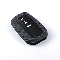 Чохол на пульт сигналізації силіконовий Toyota ZN 3 Carbon 906 (3896)