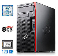 Компьютер Fujitsu Esprimo P757/E90+ Tower / Intel Core i5-6500 (4 ядра по 3.2 - 3.6 GHz) / 8 G | всё для