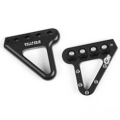 Підніжка заднього гальма S3, велика, чорна