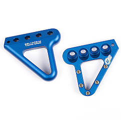 Підніжка заднього гальма S3, велика, синя