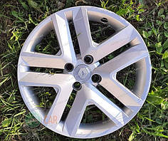 Ковпаки гнучкі R16 Renault під болти (розболтування 4*100) A201 (емблема пластикова)