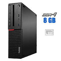 ПК Lenovo ThinkCentre M700 SFF / Intel Core i3-6100 (2 (4) ядра по 3.7 GHz) / 8 GB DDR4 / 120 | всё для тебя