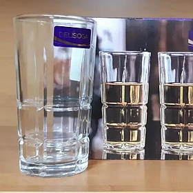 Склянки коллінз 330 мл для коктейлів, соку та води набір 6 шт