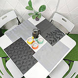 Комплект стильних складних меблів (Стіл та 4 стільці), Білий (з сумкою), фото 4