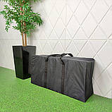 Набір розкладних меблів (Стол та 4 стільці), Чорний (із сумкою), фото 10