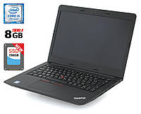 Ноутбук Lenovo ThinkPad E470 / 14" (1920x1080) IPS / Intel Core i5-7200U (2 (4) ядра по 2.5 - | всё для