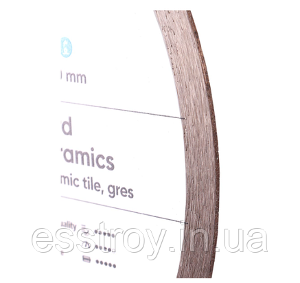 Круг алмазний відрізний Hard ceramics 1A1R 200x1,6/1,2x10x25,4, фото 3