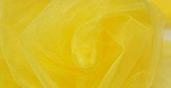 Тканина Фатин середньої жорсткості(Турция)Яскраво жовтий