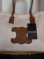 Сумка женская Celine shopper beige. Женская сумка шоппер Селин. Сумка шоппер JKL