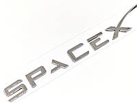 SPACE X Tesla Надпись Значок эмблемы багажник Tesla SPACE X