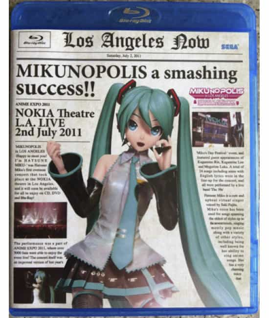 Hatsune Miku - MIKUNOPOLIS in Los Angeles [Blu-Ray]
