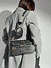 Жіноча сумка Dior Small Camp Bag Black Кросс боді екошкіра жіноча сумка чорна широкий ремень, фото 10