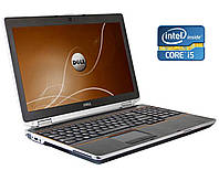 Ноутбук Dell Latitude E6520 / 15.6" (1366x768) TN / Intel Core i5-2520M (2 (4) ядра по 2.5 - | всё для тебя