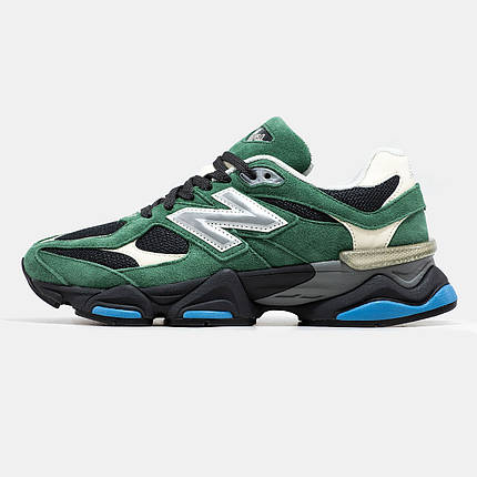 Кросівки New Balance 9060 Team Forest Green / Нью Беланс 9060 Тім Форест Зелені з Чорним, фото 1