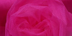 Тканина Фатин середньої жорсткості(Турция)Яскрава малина