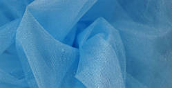 Тканина Фатин середньої жорсткості(Турция)Блакитний