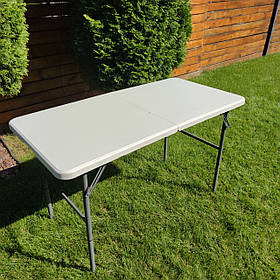 Складний стіл з регулюванням висоти 122*61*74см SW-00001606