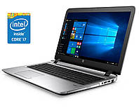 Ноутбук HP ProBook 450 G3 / 15.6" (1366x768) TN / Intel Core i7-6500U (2 (4) ядра по 2.5 - | всё для тебя