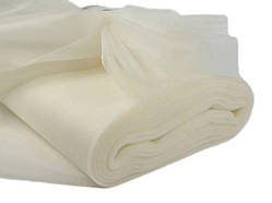 Тканина Фатин середньої жорсткості(Турция)Молочний