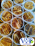 Пластикове відро 0,5 літра з кришкою прозоре харчова тара оптом для меду, соління, квашенини, салатів, ікри, риби, фото 5