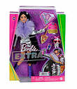 Лялька Барбі Екстра брюнетка в сріблястому вбранні Barbie Extra HHN07, фото 8