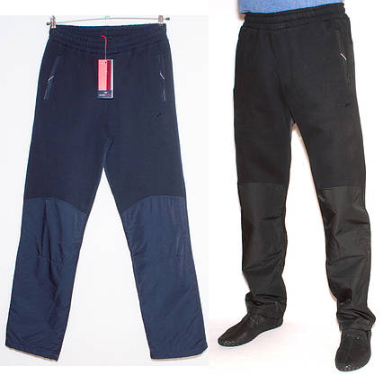 Чоловічі спортивні штани комбіновані плащівка AVIC/MXTIM L,XL,XXL,3XL, фото 2