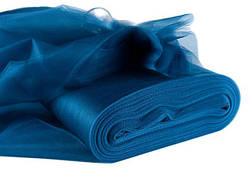 Тканина Фатин середньої жорсткості(Турция)Індиго