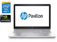 Игровой ноутбук HP Pavilion 15-cc159nr / 15.6" (1920x1080) IPS / Intel Core i7-8550U (4 (8) яд | всё для