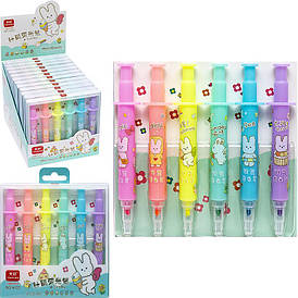 Набір фломастерів 6 кольорів "Шприц" H721-6