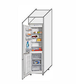 Пенал Leo 60ПХ/2140 под холодильник