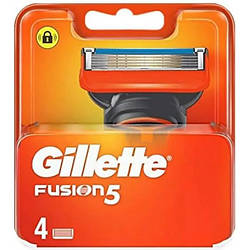 Змінні касети для гоління Gillette Fusion 5, 4 шт.