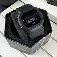 Наручные часы для военных черные Casio G-Shock DW-5600 оригинал водонепроницаемые часы противоударные 20 АТМ