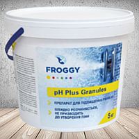 Средство для повышения уровня pH Froggy pH Plus 5 кг. Фроги пш плюс