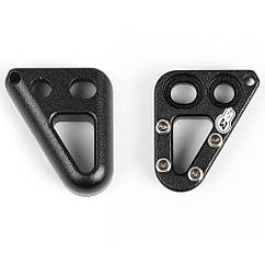 Підніжка заднього гальма S3, маленька, чорна