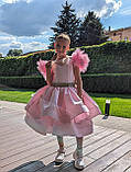 Дитяча рожева сукня Барбі 128-140, фото 5