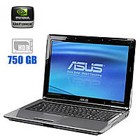 Ноутбук Б-класс Asus Pro 76S / 17.3" (1600x900) TN / Intel Pentium T3400 (2 ядра по 2.16 GHz | всё для тебя