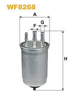 Фильтр топливный WIX WF8268 (Ford Hyundai Jaguar Kia Ssangyong Tata)