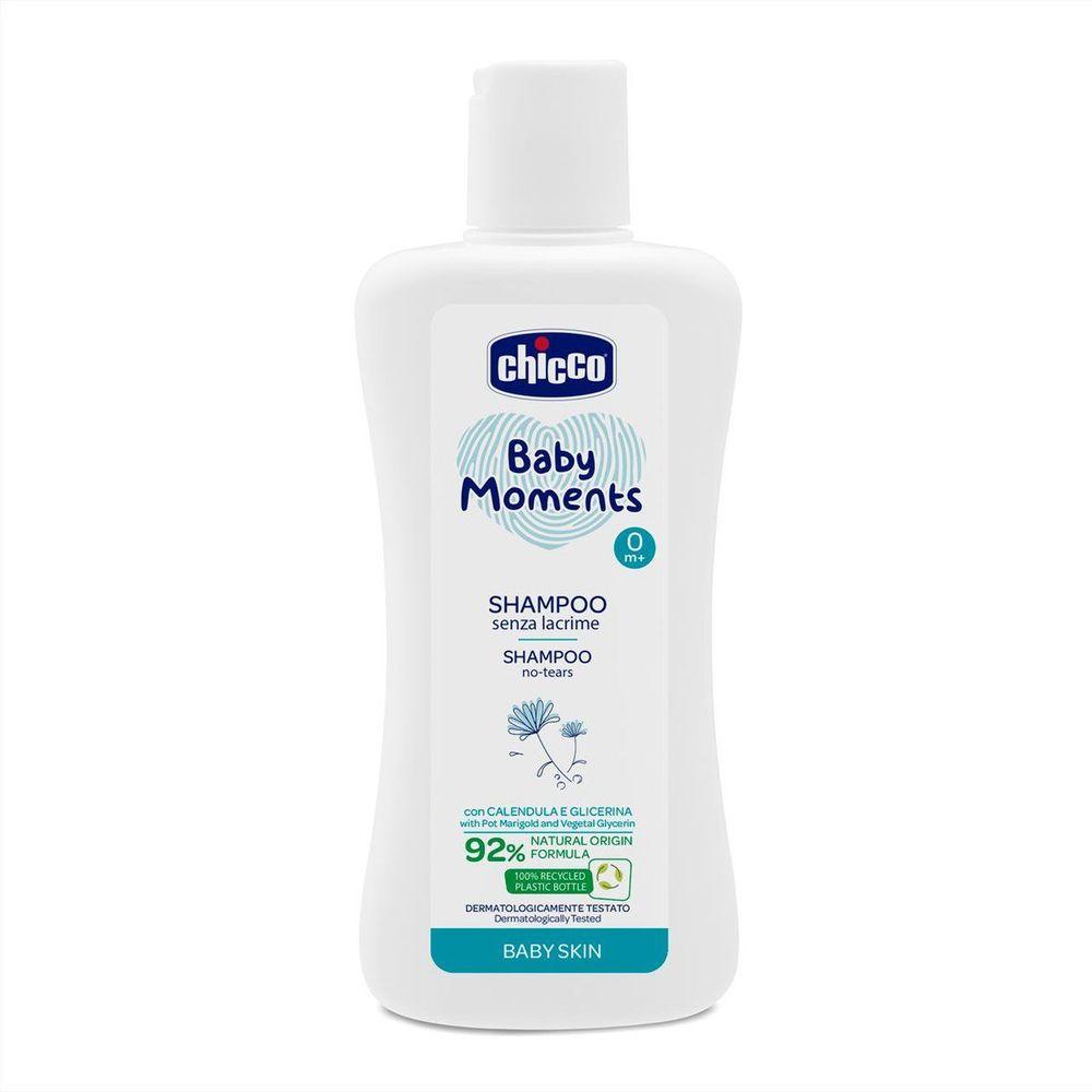 Шампунь Baby Moments "Без Сліз" з екстрактом календули, 200 мл Chicco