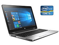 Ноутбук Б-класс HP ProBook 650 G3 / 15.6" (1920x1080) TN / Intel Core i5-7200U (2 (4) ядра | всё для тебя