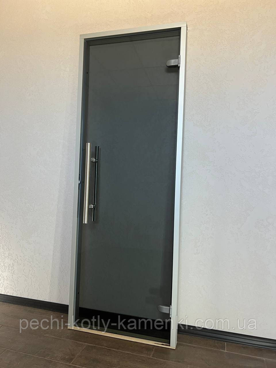 Двері для хамаму Thermory Premium Hamam Grey 70х190 мм