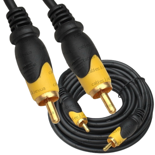 Шнур з'єднувальний RCA х RCA, 5 метрів