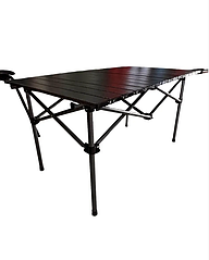 Складаний стіл для кемпінгу 95*55*50 Метал Без стільців посилений 4 кг