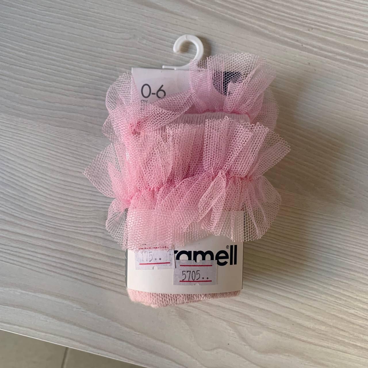 Колготки рожеві для дівчинки (0-6м) (YOLA.BABY.SHOP)