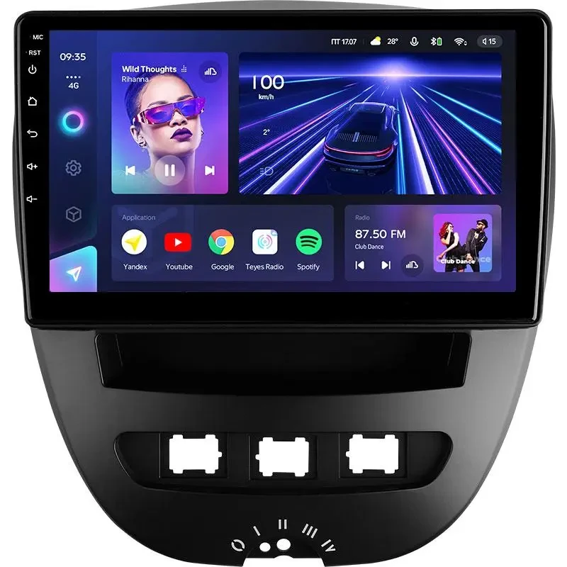 Штатна магнітола Teyes CC3L Toyota Aygo (2005-2014), фото 1