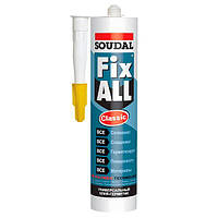 Клей-герметик Soudal FIX ALL Crystal прозорий, 290мл