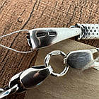 Двосторонній Топор Перуна та якірний ланцюжок срібний комплект із чорнінням 925 проба, фото 8