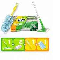 SWIFFER MOP STARTER 1 MOP 8 DUSTER ЗМЕННІ НАСАДКИ НОВІ