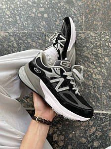 Чоловічі Кросівки New Balance 990 v6 Black White 40-41-44