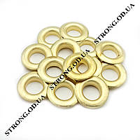 Блочка - Люверс з нержавіючої сталі №2 Золото 4мм (1000 шт.)